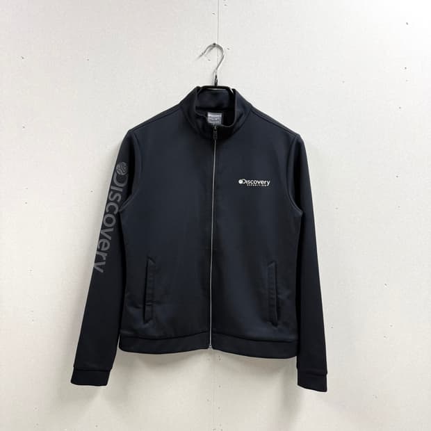 여성 95 / 디스커버리 져지 트레이닝 집업 블랙