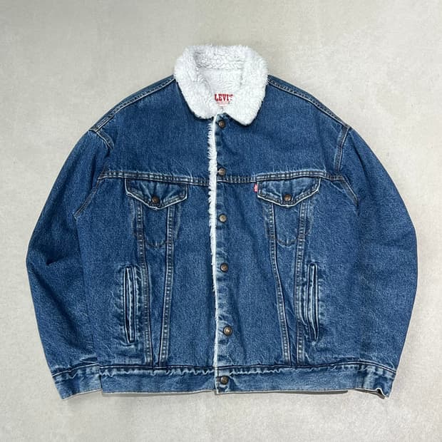 usa 리바이스 쉐르파 데님자켓 s09406