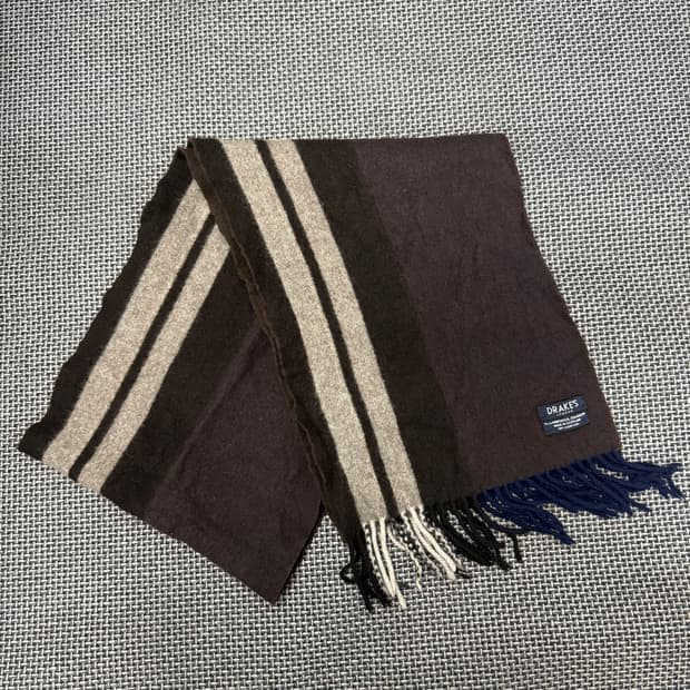 DRAKE'S x UNITED ARROWS 머플러 