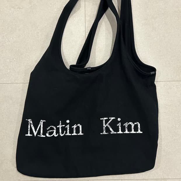 마뗑킴 로고 에코백