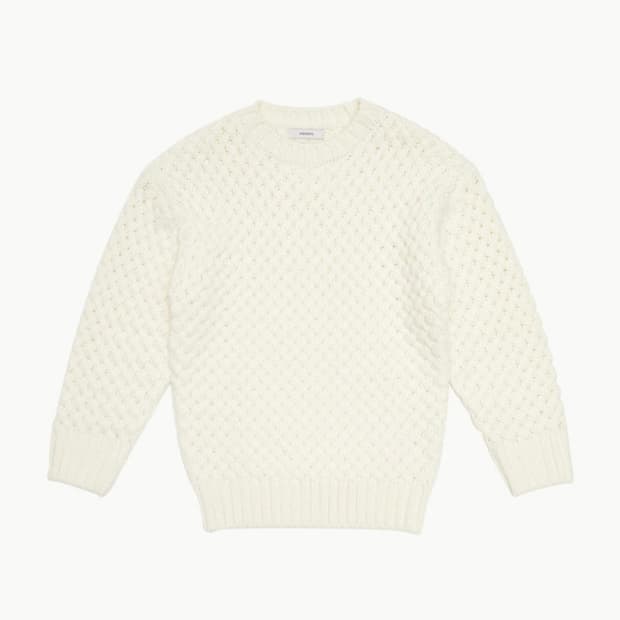 아모멘토 케이블 니트 