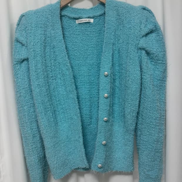 엔돌핀 진주 투웨이 가디건