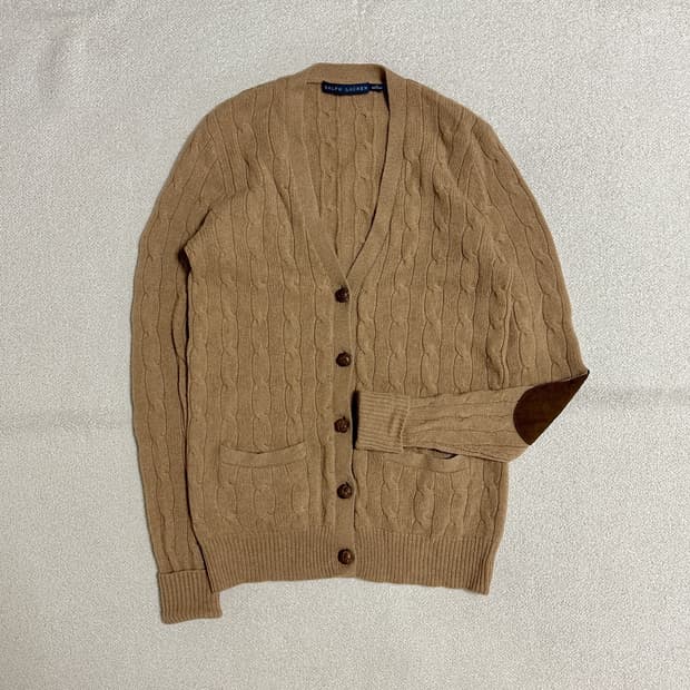 폴로 랄프 로렌 울캐시미어 가디건