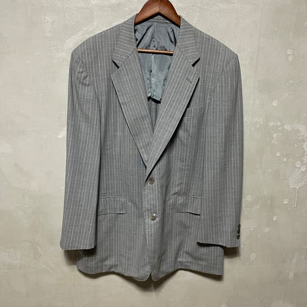 에르메네질도 제냐 그레이 블레이저 J01576