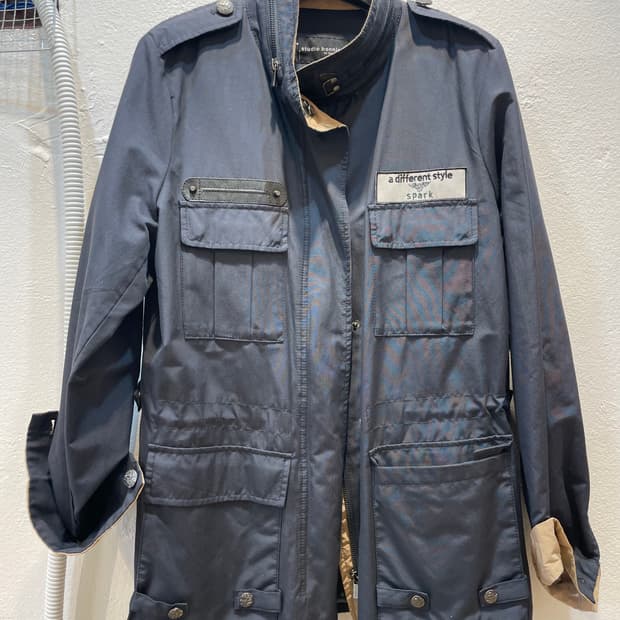 Studio Bonnie  네이비 야상자켓 