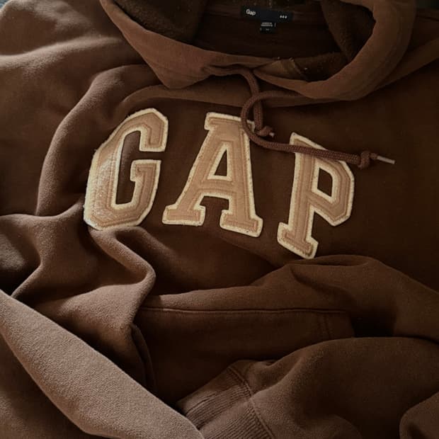 GAP 초코 후드티