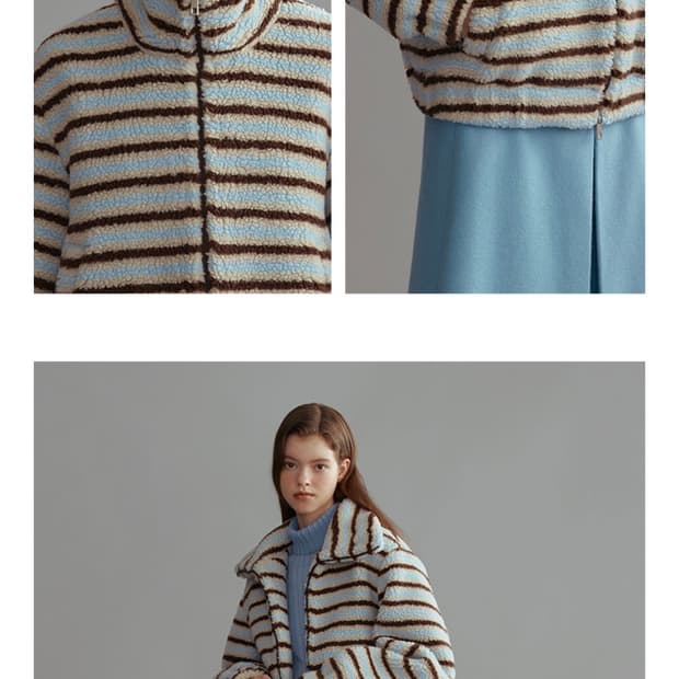 And you 울 점퍼 후리스