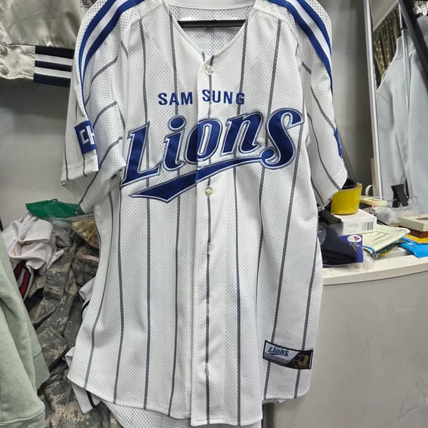 삼성   라이온스  이승엽   유니폼