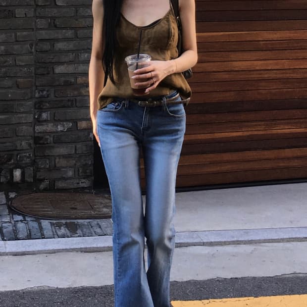 피브안 부츠컷 데님