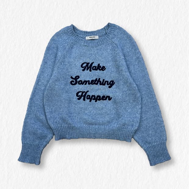 에잇세컨즈 레터링 니트