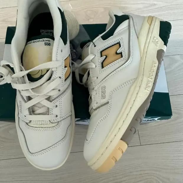 [266] 뉴발란스 에임레온도르 550 그린 옐로우