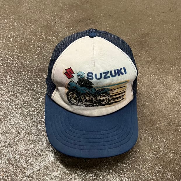 80s 스즈키 카타나 레이싱 캡