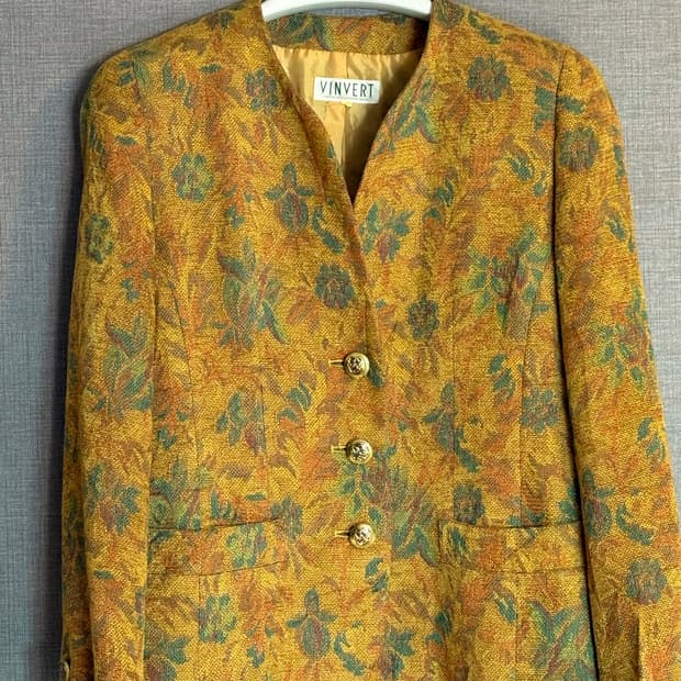 VINVERT 빈티지 꽃무늬 자켓 Japan