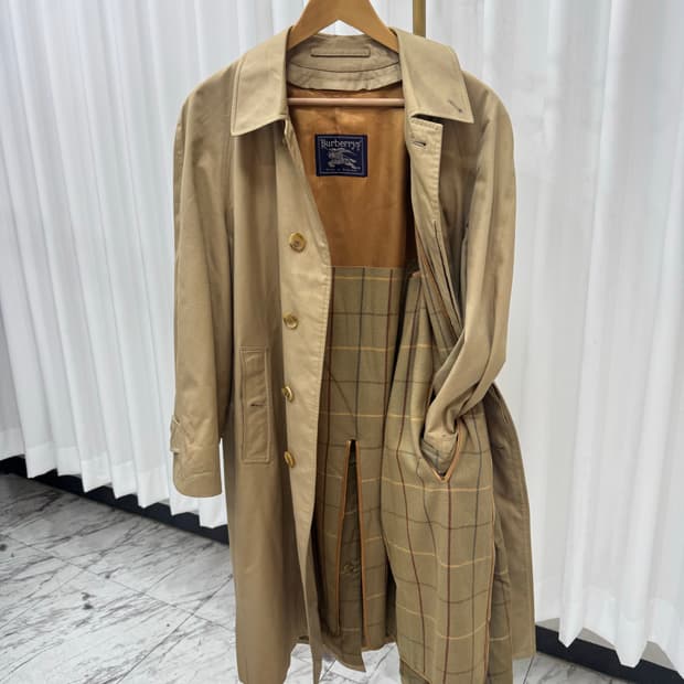 버버리 싱글 트렌치 코트