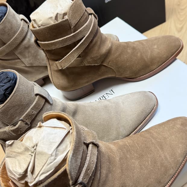 생로랑 첼시부츠 조드퍼 42