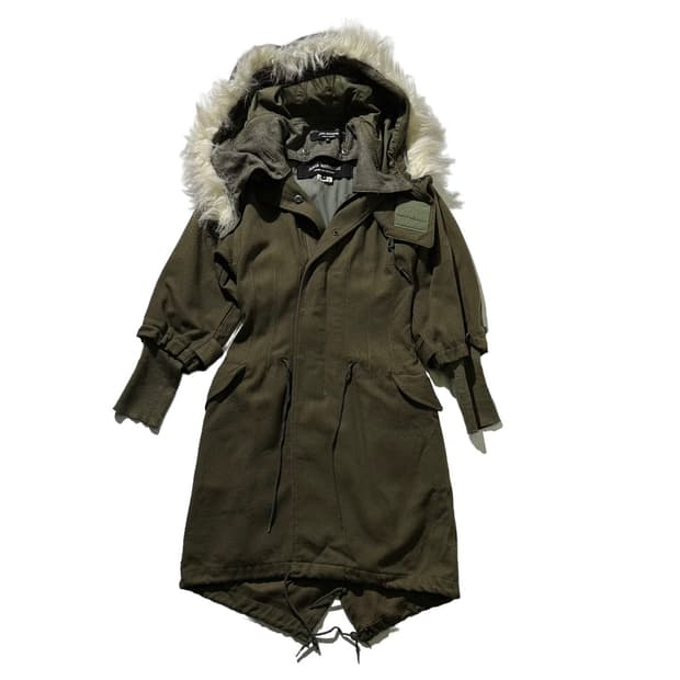 준야 와타나베 꼼데가르송 밀리터리 피쉬테일 개파카