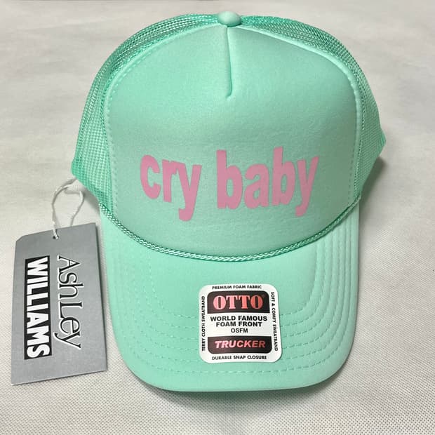 애슐리 윌리엄스 25fw 크라이 베이비 트러커 캡/민트