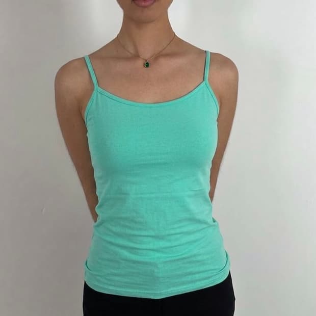 Mint sleeveless 민트 나시 🫀🫀