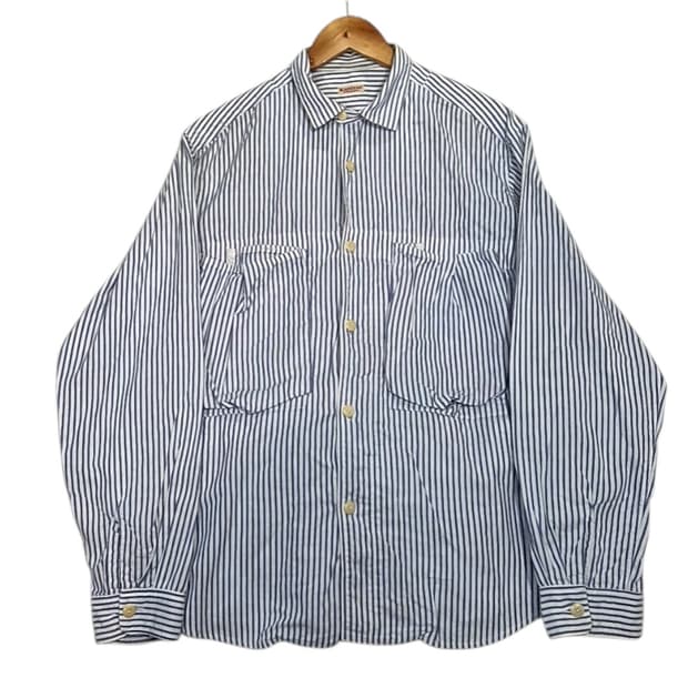 캐피탈 ox 스트라이프 셔츠