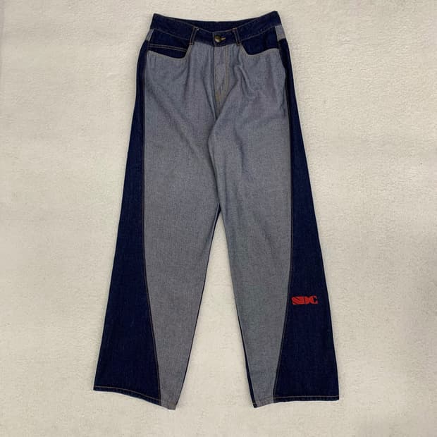 [28] 스컬프터 데님 컬렉션 와이드핏 데님팬츠