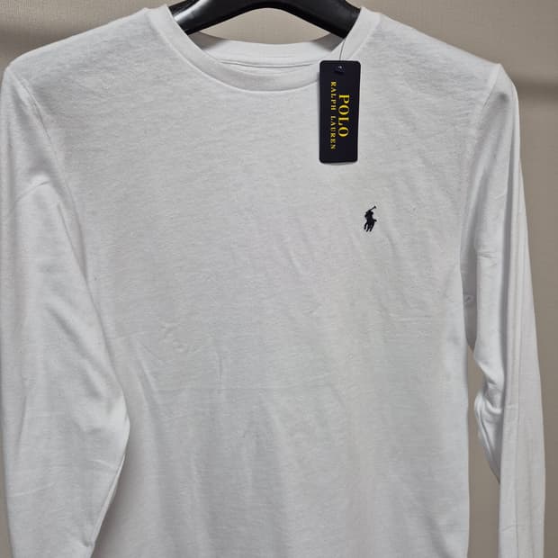 폴로 아동 흰색 면티 XL 어른95-100 (새상품)