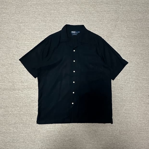 POLO RALPH LAUREN silk open shirt
