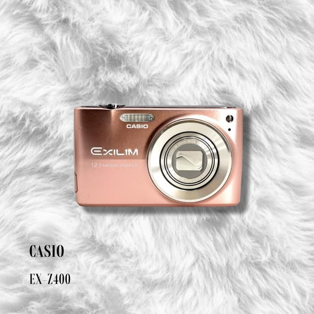 [수채감성] CASIO 카시오 엑슬림 EX-Z400 레트로 디지털 카메라