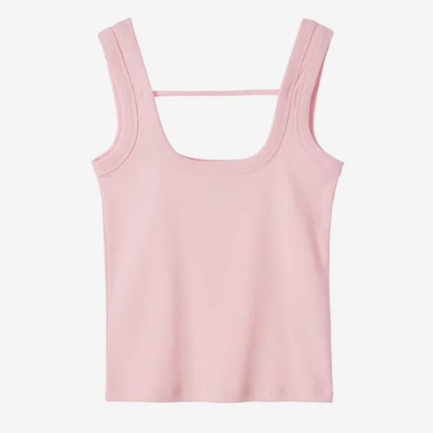 레스트앤레크레이션 NECK TANK TOP PINK