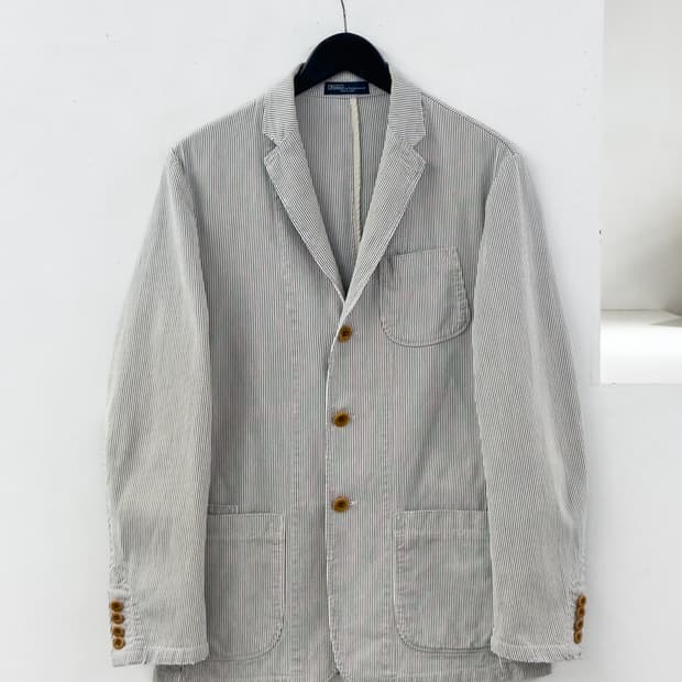 폴로 랄프로렌 스트라이프 자켓