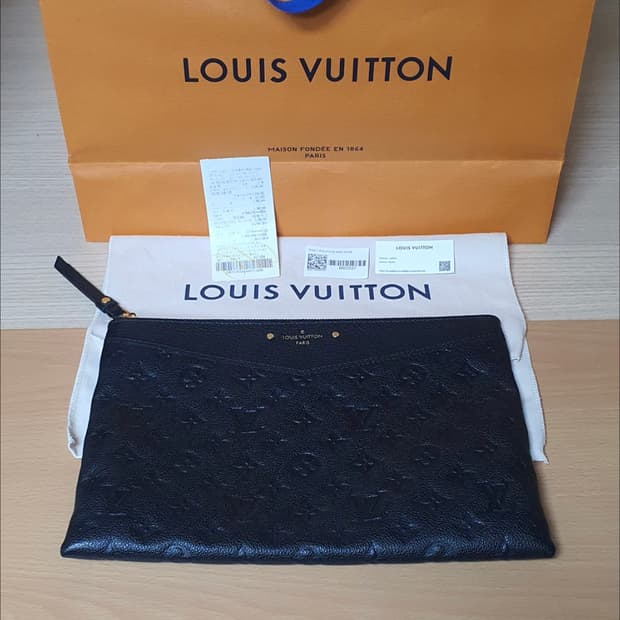 루이비통 앙프렝뜨 클러치백/파우치백 정품S급(영수증O)