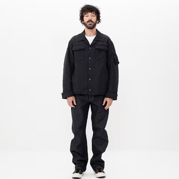 [4] Visvim 23aw henli crew down shirt