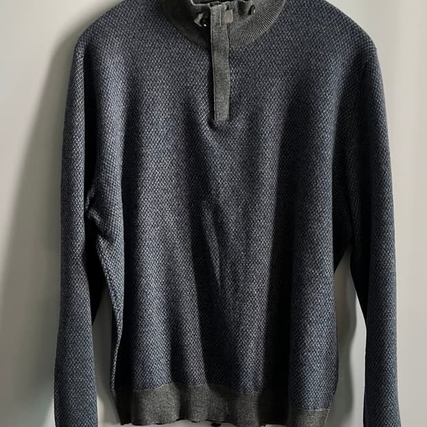 에르메네질도 제냐 캐시미어 니트 집업