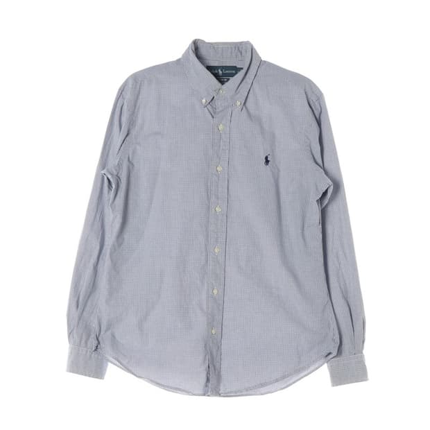 랄프로렌 커스텀핏 깅엄 체크 셔츠