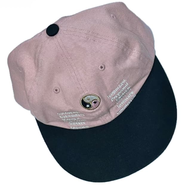 패슬 일자캡 핑크블랙 (단종제품)