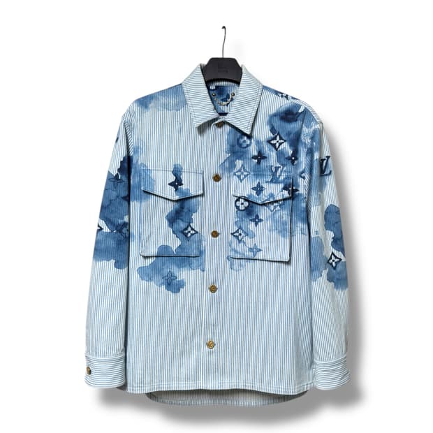 루이비통 워터컬러 셔츠 자켓 S사이즈