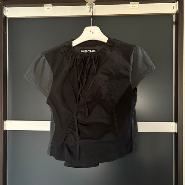 Mschf 후크 셔링셔츠