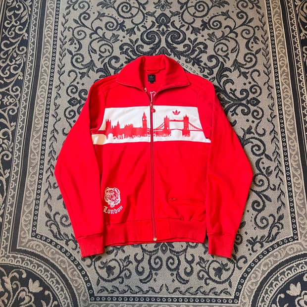 S 아디다스 런던 트랙탑 져지/W2585