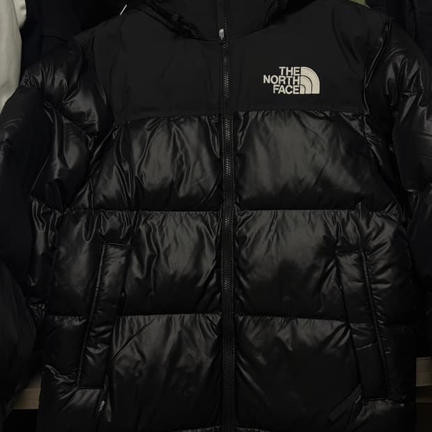 새상품) 노스페이스 온볼 블랙 패딩 자켓