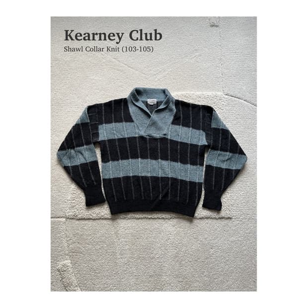 Kearney Club 숄카라 니트 (103-105)