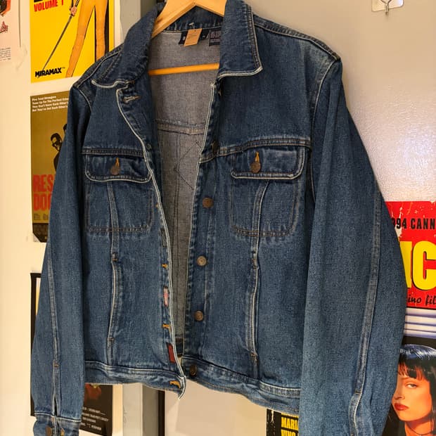 Bill Blass 빌 브래스 패치워크 데님자켓