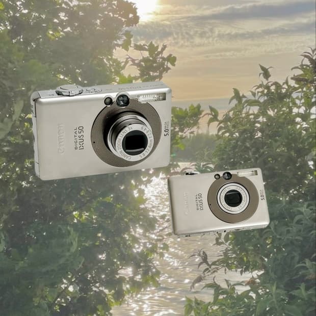 아이유디카!) 캐논 익서스 50 Ixus 빈티지 디카