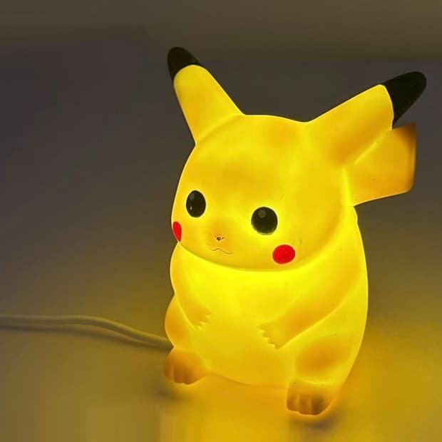 Nintendo pikachu lamp 포켓몬 고전 피카츄 조명