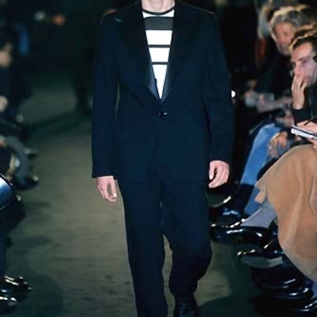 Dirk bikkembergs 98fw runway blazer