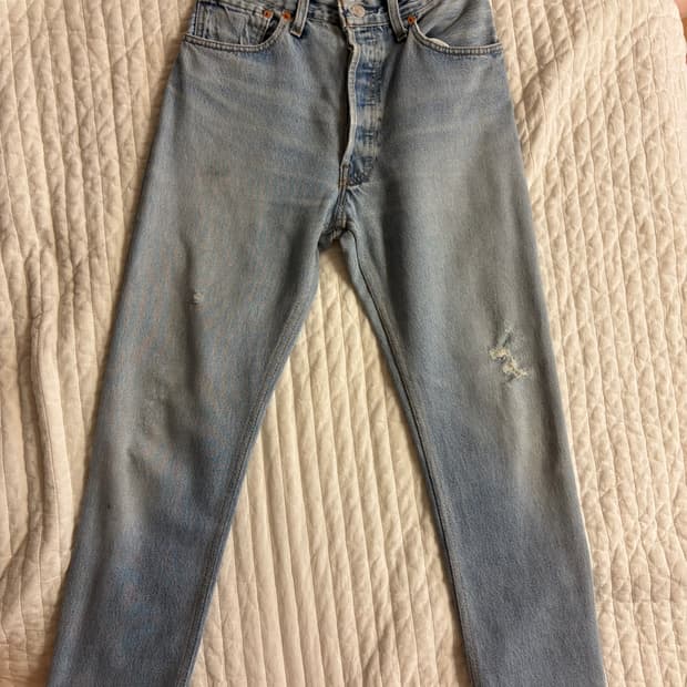 리던 리비이스 하이라이즈앵클크롭 24 새상품 