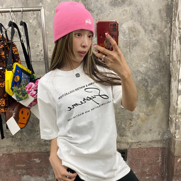 슈프림  x matine rose