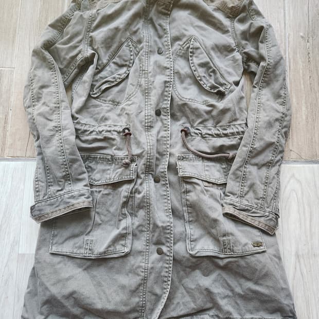 00s 리바이스 빈티지 밀리터리 숄더패치 야상 자켓 XS