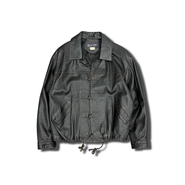 Lambskin toggle jacket