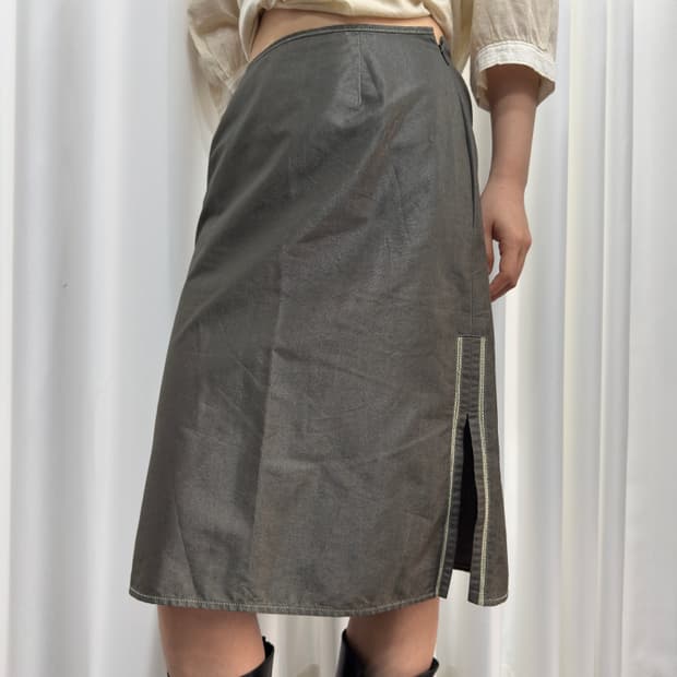 comme ca du mode ethnic midi skirt