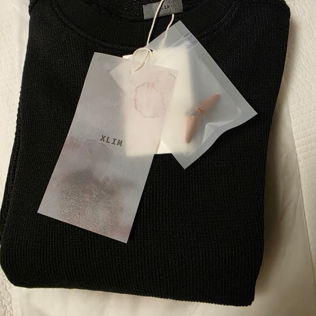 엑슬림 xlim ep.8 01 니트 블랙