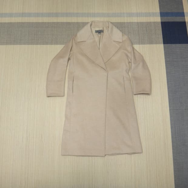 (55size) 베라왕 VeraWang 울 캐시미어혼방 롱코트